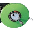 100' Closed Reel Fiberglass Track & Field Measuring Tape